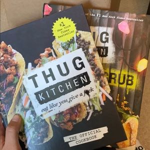 Thug Kitchen:1 & 2 All Vegan cookbooks